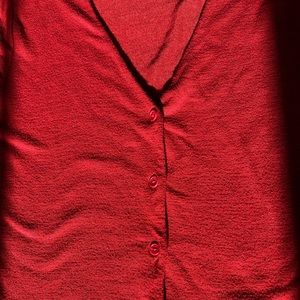 Aritzia red sweater